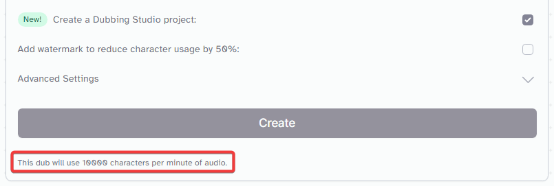 How Much Does Dubbing Cost ElevenLabs